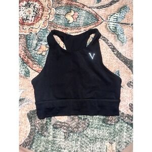 Vitae Ultra Support Black Sports Bra Women's Size Medium‎